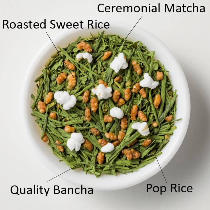 Chilled brown rice tea